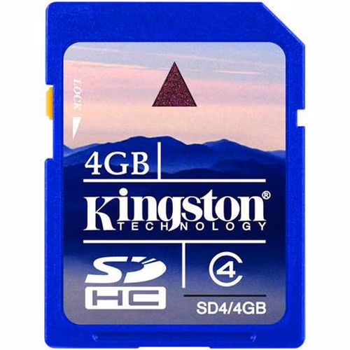 Card de memorie SDHC Kingston 4GB SDHC Class4 